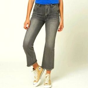 O'Neill Cropped Boot Grey Wash Ankle Jeans